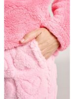 Muidemi Γυναικεία Πιτζάμα Fleece Pink - Image 3