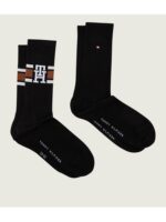 Tommy Hilfiger Ανδρικές Αθλητικές Κάλτσες Black 2Pack