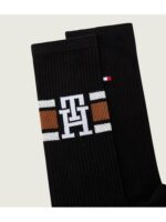 Tommy Hilfiger Ανδρικές Αθλητικές Κάλτσες Black 2Pack - Image 3