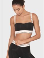 Calvin Klein Lightly Lined Bandeau Black