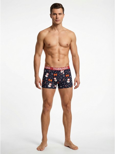 Zen Christmas Boxer Snowman