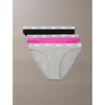 Calvin Klein Γυναικείο Slip Εσώρουχο 3Pck