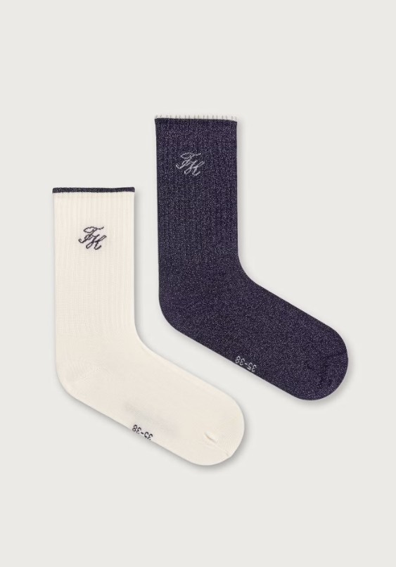 Tommy Hilfiger Γυναικείες Κάλτσες Purple Haze 2Pack