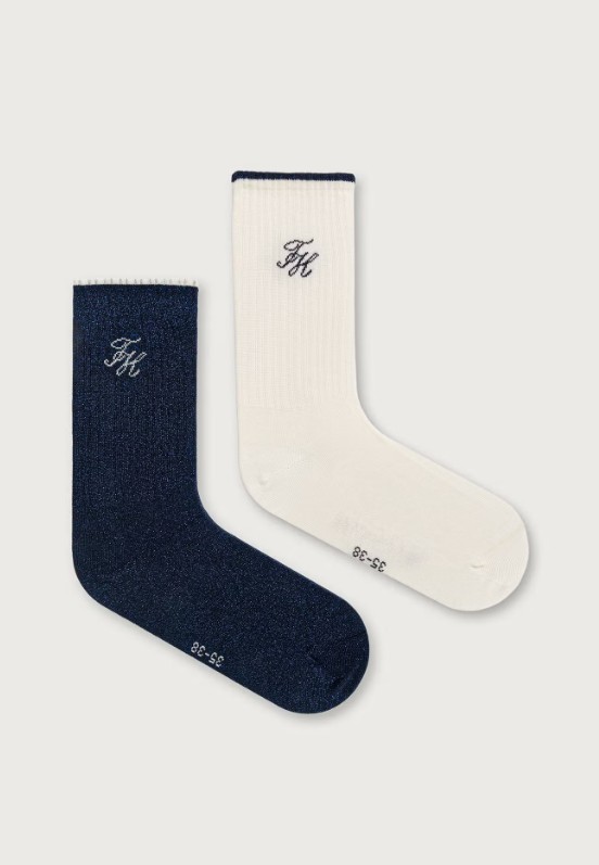 Image new Tommy Hilfiger Γυναικείες Κάλτσες Navy 2Pack - Image 1