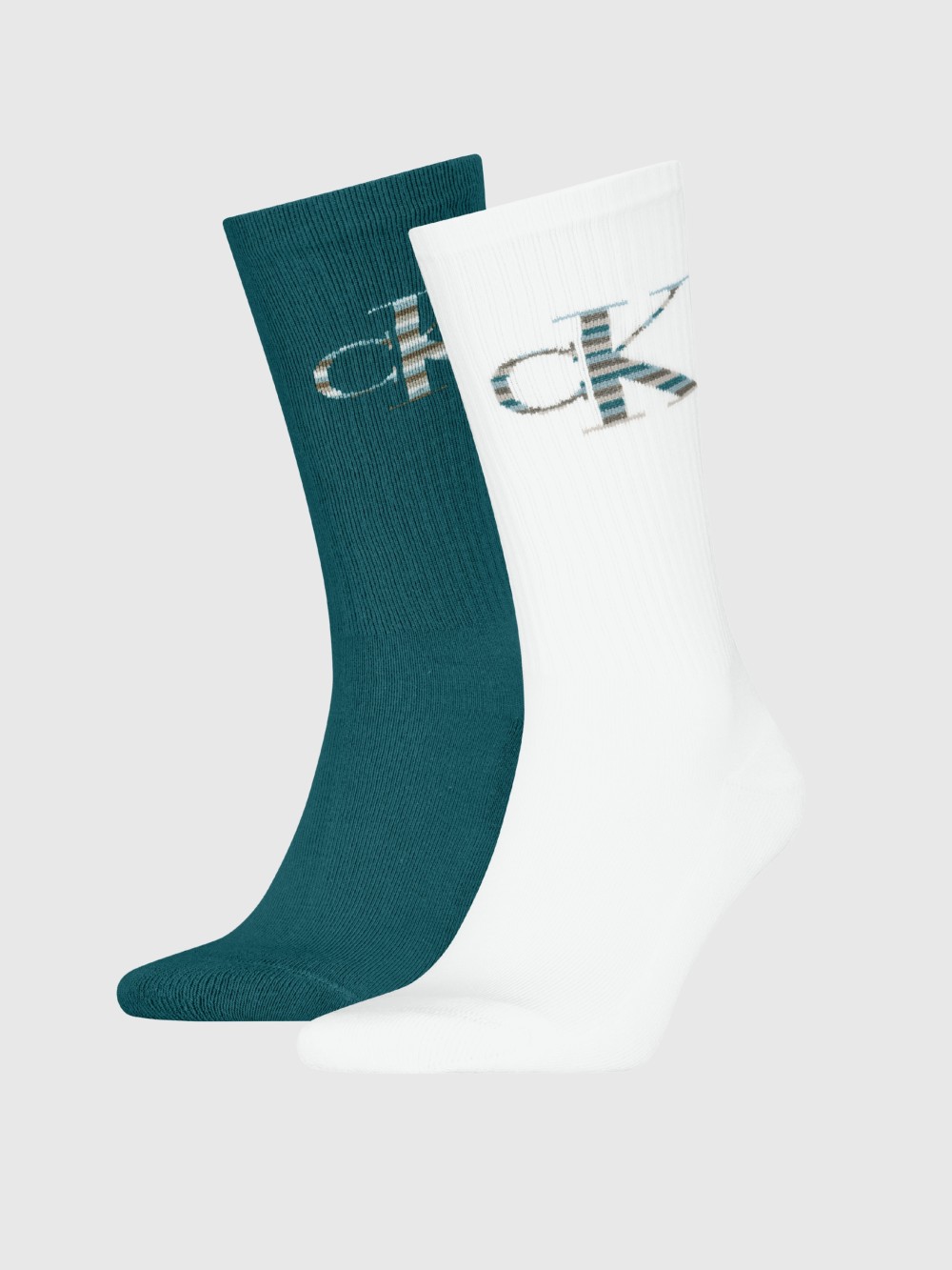 Calvin Klein Ανδρικές Κάλτσες White 2Pack