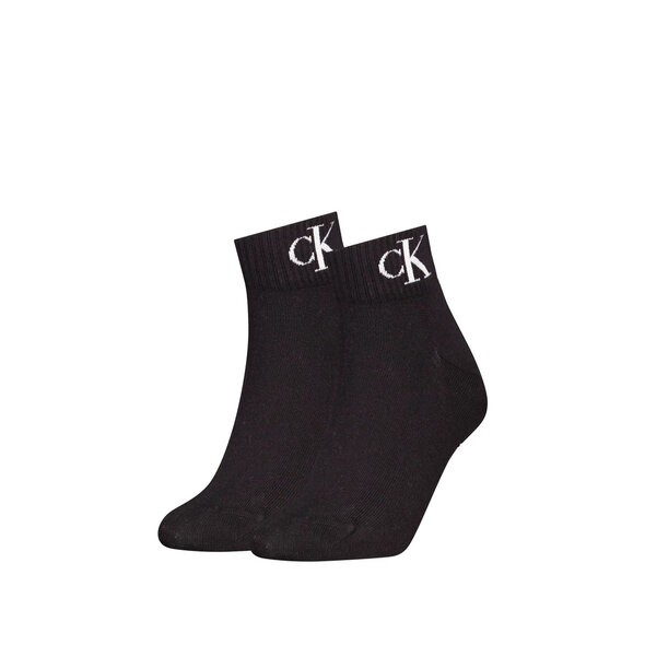 Image new Calvin Klein Γυναικείες Ημίκοντες Κάλτσες Black 2Pack - Image 1