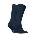 Tommy Hilfiger Ανδρικές Κάλτσες Navy 2Pack - Image 2