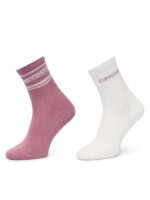 Calvin Klein Γυναικείες Κάλτσες Vintage Plum 2Pack