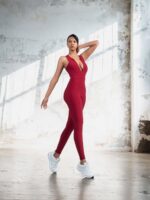 ΖΕΝ Jumpsuit Bordo