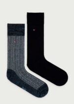 Tommy Hilfiger Ανδρικές Κάλτσες Black 2Pack