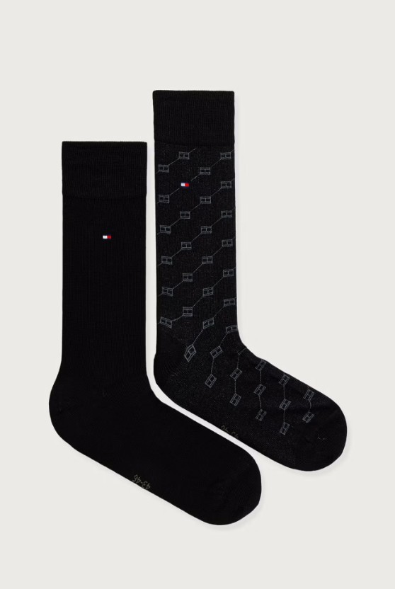 Image new Tommy Hilfiger Ανδρικές Κάλτσες Black 2Pack - Image 1