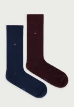 Tommy Hilfiger Ανδρικές Κάλτσες Deep Rouge 2Pack