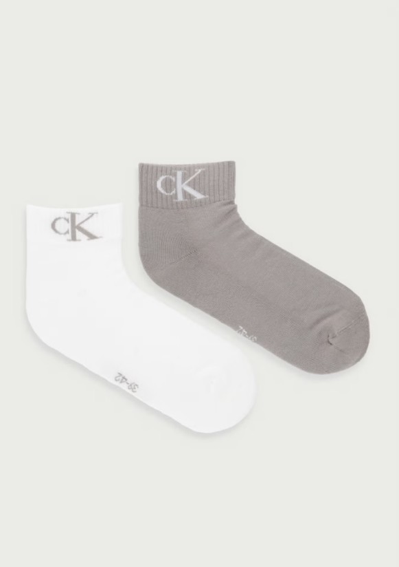 Image new Calvin Klein Ανδρικές Ημίκοντες Κάλτσες Beige 2Pack - Image 1