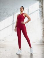 ΖΕΝ Jumpsuit Bordo - Image 2