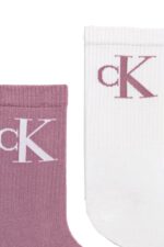 Calvin Klein Γυναικείες Κάλτσες Vintage Plum 2Pack - Image 2