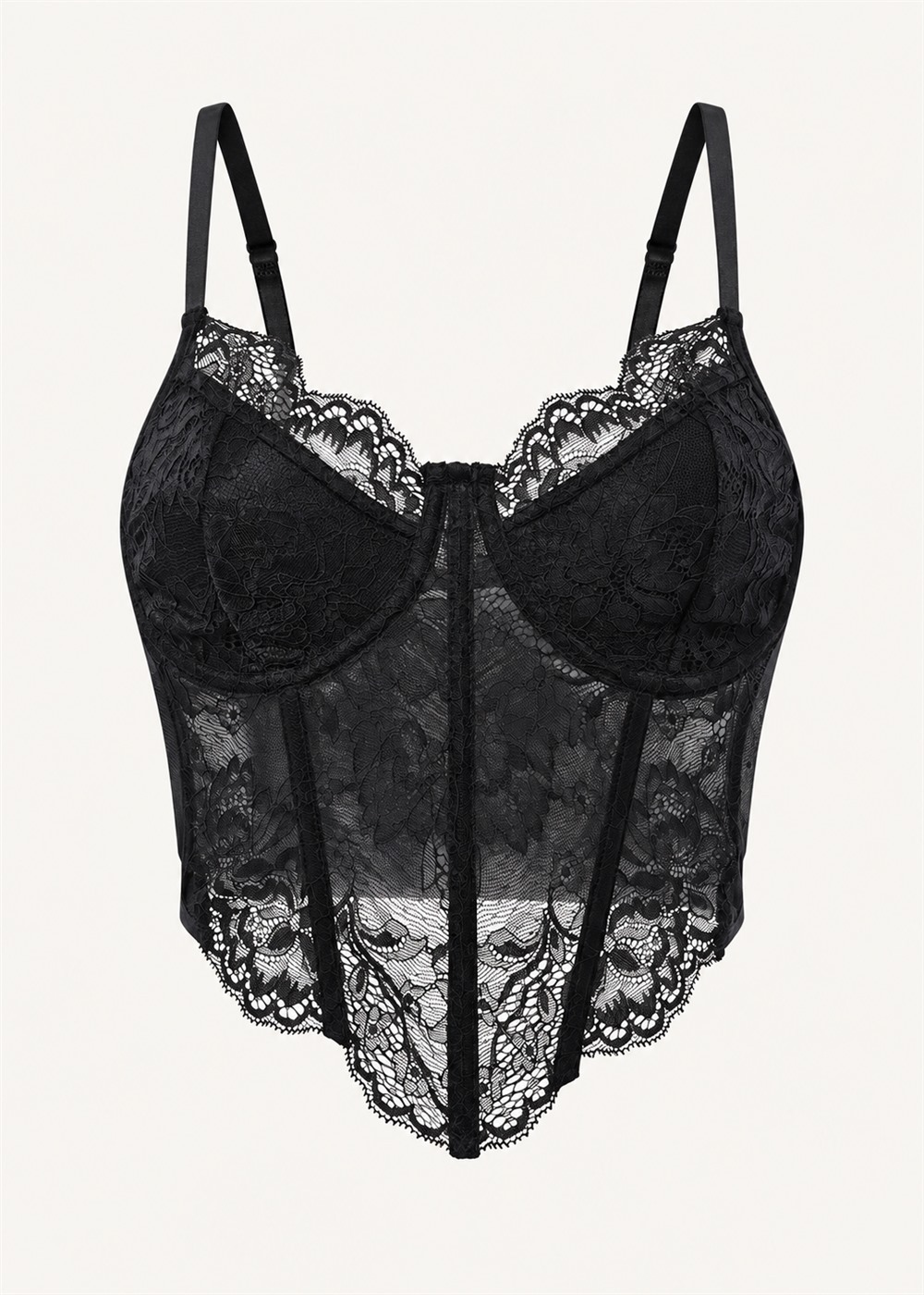 ZEN_10714_black_front Zen Γυναικείο Μπούστο - Image 1