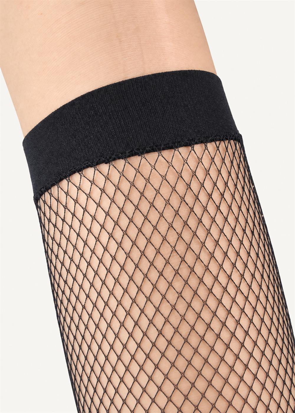 ZEN_137928_plain_cuff_detail Zen Καλτσάκι Δίχτυ 3/4 - Image 1