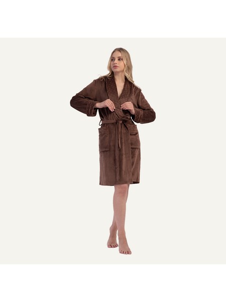 Zen Γυναικεία Ρόμπα Brown