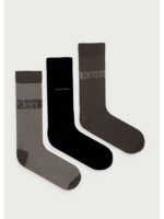 Calvin Klein Ανδρικές Κάλτσες Σετ 3 Τεμαχίων Olive Green