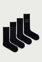 Tommy Hilfiger Ανδρικές Κάλτσες Σετ 4 Τεμαχίων Black