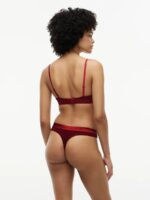 Tommy Hilfiger Γυναικείο Εσώρουχο Thong Bordo - Image 2